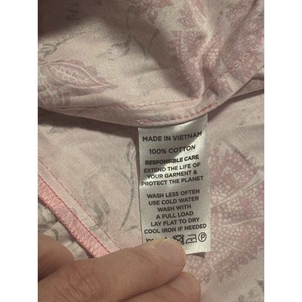 NWT Hill House Home The Ellie Nap Dress Pink Red Floral Print XXL - Picture 6 of 8